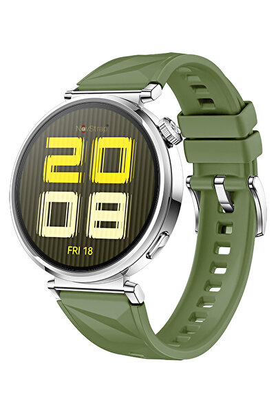 NovStrap Huawei Watch Gt6 41mm Gt4 41mm Gt5 41mm ile Uyumlu Kordon (18mm Piml...