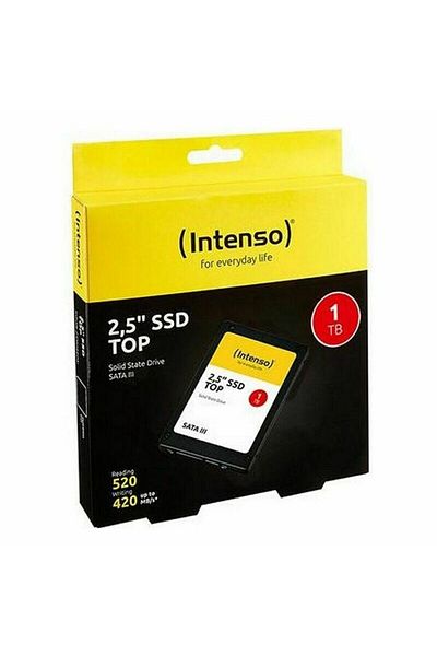 Glossy SSD 2.5" Intenso 3812460, 1 TB, Black