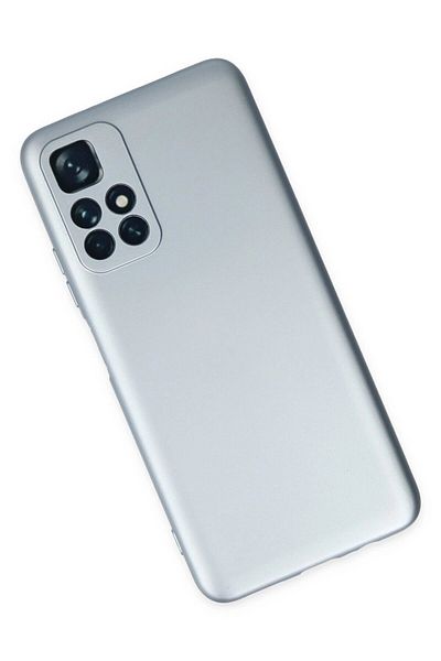 CepteToptan حافظة هاتف Xiaomi Redmi Note 11T مصنوعة من السيليكون المخملي الداخلي - أزرق سماوي - MKİ1291-1187