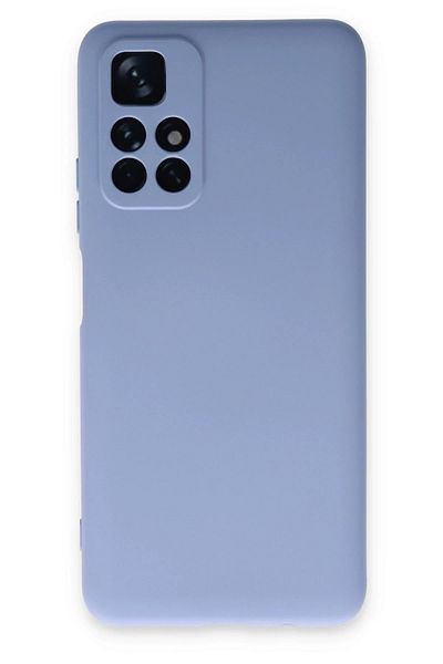 CepteToptan حافظة هاتف Xiaomi Redmi Note 11T من السيليكون المخملي الداخلي - أرجواني - MKİ7910-8794