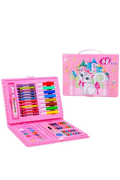 Toybox Children Painting Drawing Set of 68Pcs For Young Beginner Artists And Kids