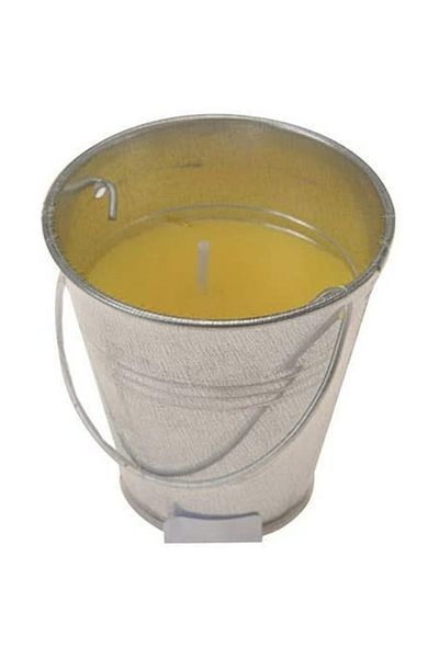 No Label Lumânare metalică Ø 6,5 cm cu citronelă 30 g