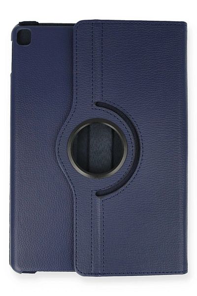 CepteToptan iPad Pro 13 (2024) Case 360 ​​Tablet Leather Case - Navy Blue - Nover2824-9172