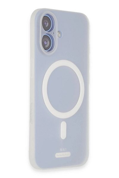 CepteToptan غطاء Magsafe لهاتف iPhone 16 Sense - شفاف - MKİ2515-1588