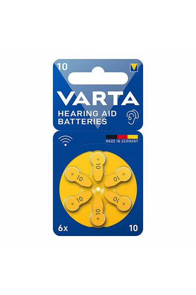 Angry Birds Hearing aid battery, Varta 10 PR70, 6 units