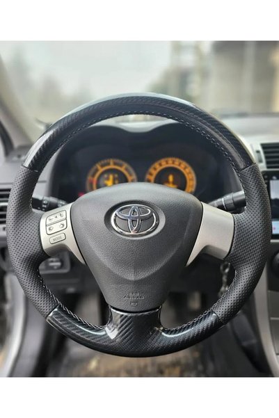 STİLİX GARAGE Toyota Corolla E160 2008-2011 Araca Özel Direksiyon Kılıfı Uyumlu