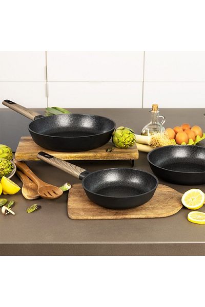 CECOTEC Polka Excellence frying pan set 18-22-26 cm, non-stick, aluminum