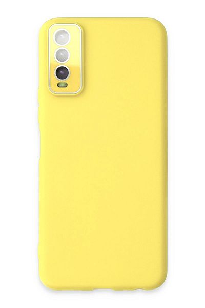 CepteToptan غطاء زجاجي لهاتف Vivo Y11S - أصفر - MKİ6301-8976
