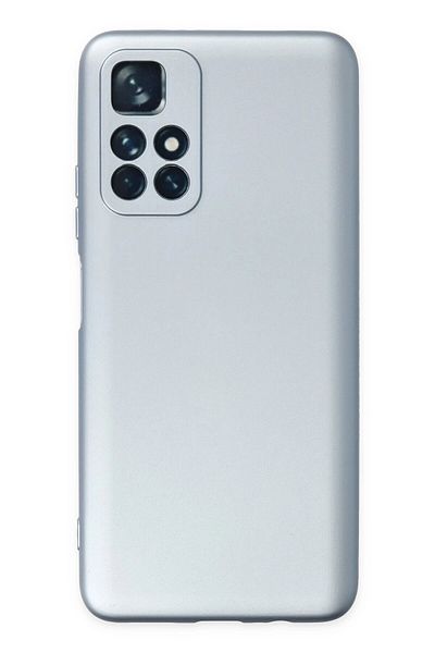 CepteToptan حافظة هاتف Xiaomi Redmi Note 11T مصنوعة من السيليكون المخملي الداخلي - أزرق سماوي - MKİ1291-1187