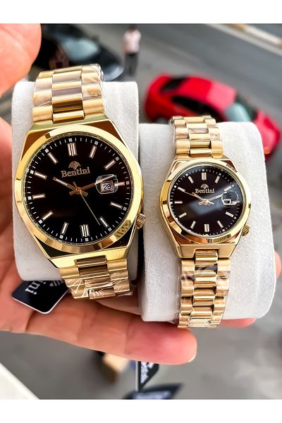 Bentini Couple Watch Men Women Wristwatch Lover Combination