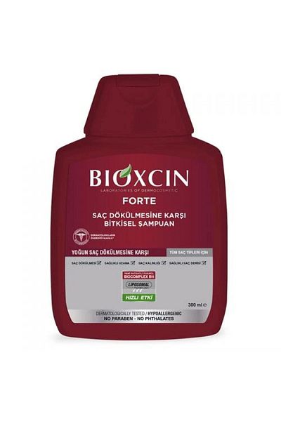 Bioxcin بيوكسين فورتي شامبو لتساقط الشعر المكثف 300 مل