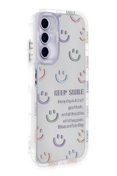 CepteToptan حافظة سامسونج جالاكسي A05S غطاء عاكس للضوء - نمط 2 - MKİ9130-9332