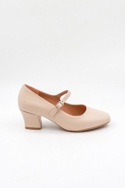 Park Moda Banded Women's Classic Heeled Shoes Pm280 K542 - Ten