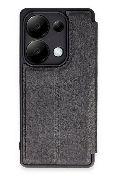 CepteToptan غطاء حماية قابل للطي لهاتف Xiaomi Redmi Note 13 Pro 5G - أسود - MKİ7854-6565