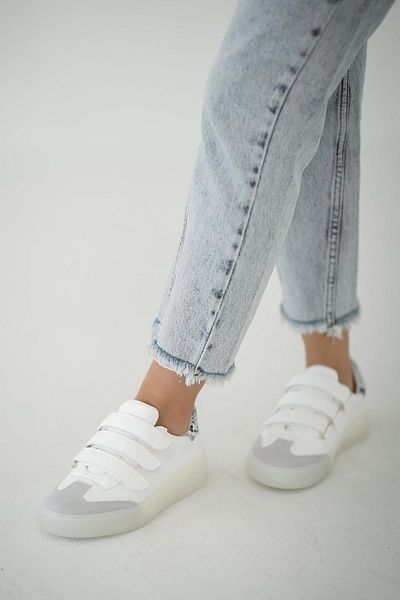Parponi Tatu Banded Women's Sports Shoes White
