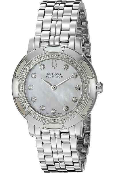 Bulova ساعة بولوفا أكيوترون بامبيرتون كوارتز نسائية - 63r138