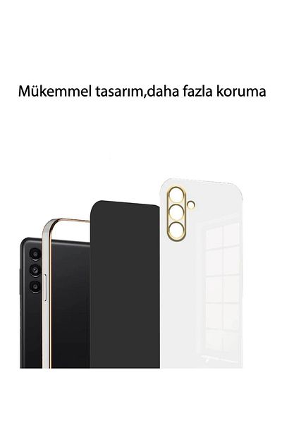 CepteToptan حافظة سامسونج جالاكسي M15 من السيليكون - أبيض - MKİ4332-2309
