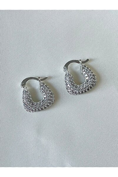 Twinssis Accessories Zirkon Taşlı Sepet Model Şık Küpe