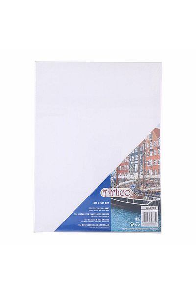Artico Artico Canvas Painting, 30 x 40 cm, White