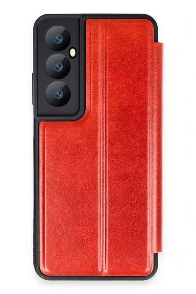 CepteToptan ريالمي C65 حافظة فليب - أحمر - MKİ6739-6034