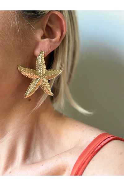 Rossetto Atelier Imported Zra Model Star Earrings