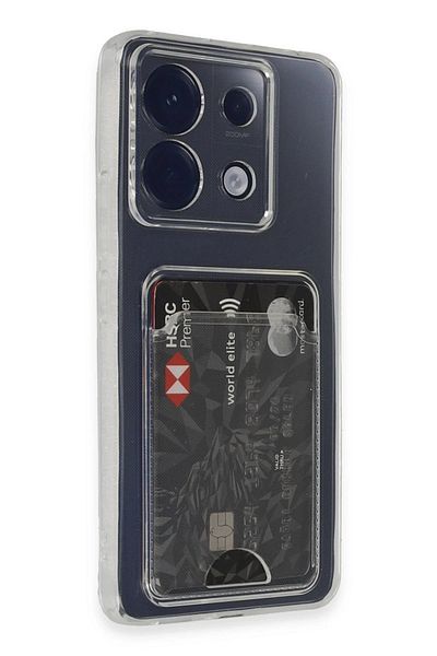 CepteToptan جراب هاتف Xiaomi Poco X6 مصنوع من السيليكون الشفاف - شفاف - MKİ8285-9303