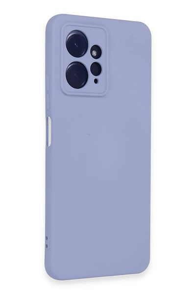 CepteToptan حافظة هاتف Xiaomi Redmi Note 12 4G من السيليكون المخملي الداخلي - أرجواني - MKİ9472-1468
