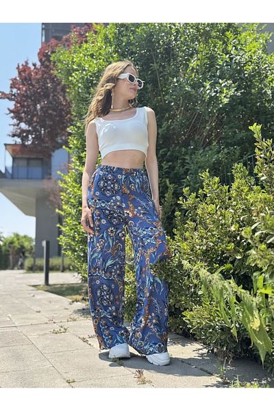 boutich Women's Patterned Palazzo Pants