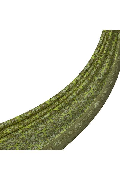 ipekevi Khaki Green Mesopotamia Model 02 Patterned Raft