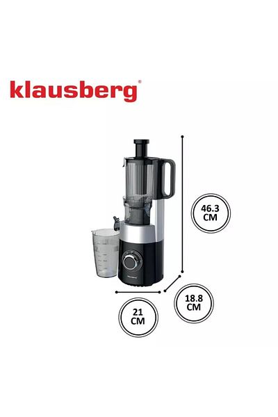Klausberg KB7871 vertical juicer, black