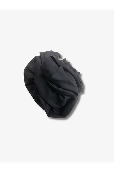 Yiğit Kumaş Flowing Flexible Suit Polyester Combed Fabric, Piece 300X150 cm Black Color