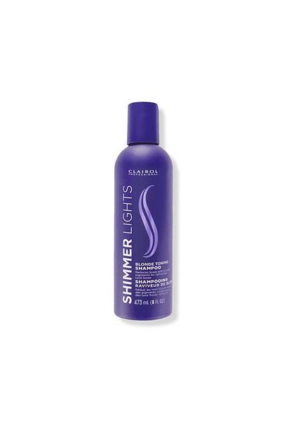 Clairol Shimmer Lights Purple Shampoo for Enhancing Blonde Color 473ml