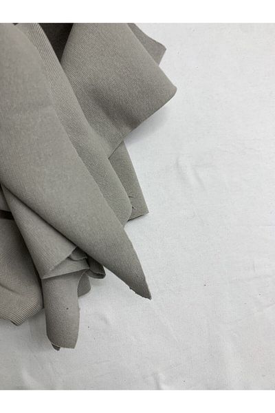 Yiğit Kumaş Ribana Fabric, Piece 30X170 cm Color Gray