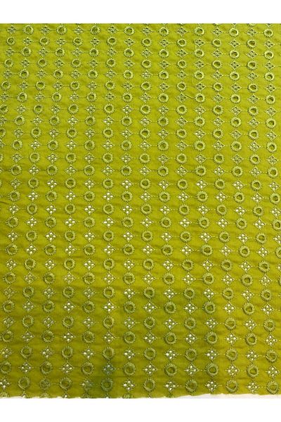 Yiğit Kumaş Fisto Fabric Cotton Pistachio Green