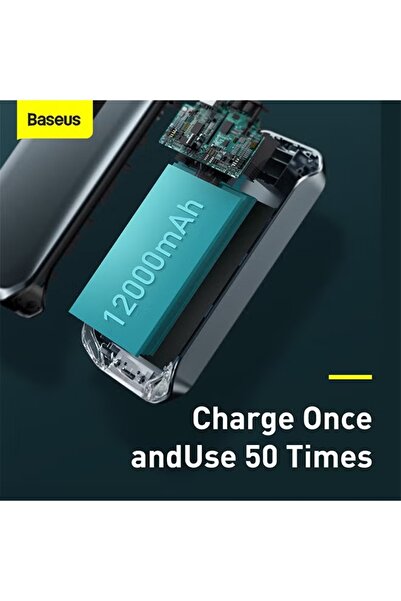 Baseus جهاز تشغيل السيارة Super Energy Pro، يعمل بالبنزين سعة 6.0 لتر والديزل سعة 3.5 لتر، بقوة 12 فولت، مزود بحزمة طاقة محمولة أوتوماتيكية