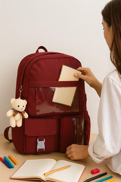 MESCHAIN Korean Model Bag School Bag