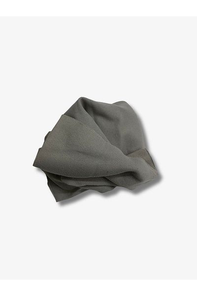 Yiğit Kumaş Gray Camisole (Ribbed) Fabric, Piece 60X120 cm