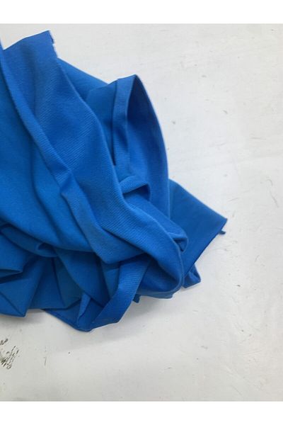 Yiğit Kumaş Blue No Knee 2 Thread Flexible Fabric Piece 90X190 cm