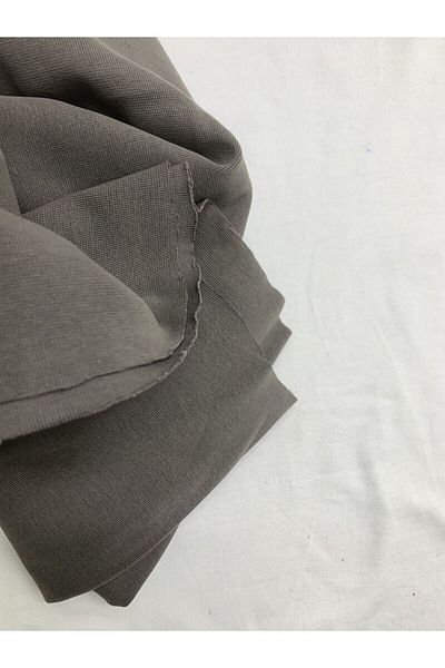 Yiğit Kumaş Rib Fabric, Piece 65X190 cm Smoked Color