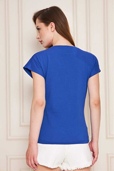 YÜKSEL IŞIK Tricou cu decolteu în V, fără mâneci, de culoare uni