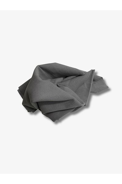 Yiğit Kumaş Rib Fabric, Piece 30X180 cm Gray Color