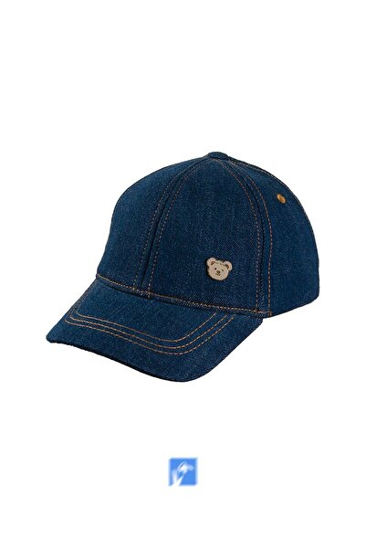 Kardelen Butik Denizli قبعة بيبي بوي من قماش الدنيم القطني 100% (العمر 1-3) (...