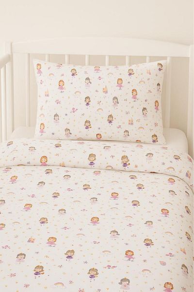 Sinada 100% Cotton Princess Baby Duvet Cover Set 105*155