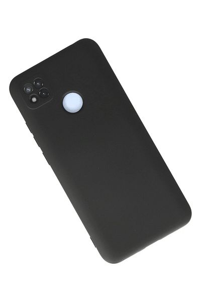 CepteToptan جراب هاتف Xiaomi Redmi 9C مصنوع من السيليكون المخملي الداخلي - رمادي - MKİ3373-9076