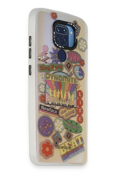 CepteToptan حافظة هاتف Xiaomi Redmi Note 9 غطاء منقوش من Estoril - Estoril - 14 - MKİ9286-9641