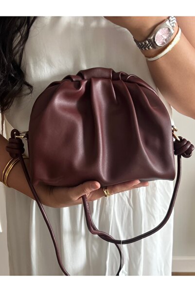 labor Selection Crossbody Shoulder Bag Claret Red