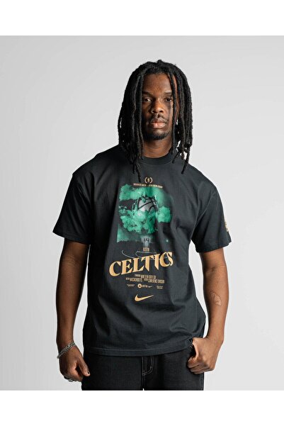 Nike Boston Celtics Courtside Men's Nike NBA T-Shirt 'Black-HJ2691-010