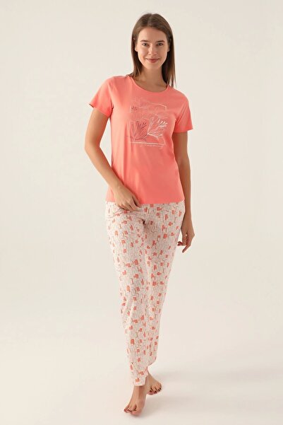 Arnetta Women's Double Set - Salmon