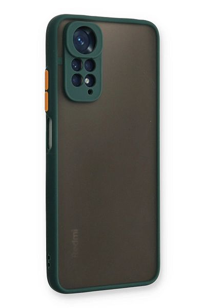 CepteToptan غطاء حماية سيليكون مونتريال لهاتف Xiaomi Redmi Note 11 Pro - أخضر - MKİ9136-5766