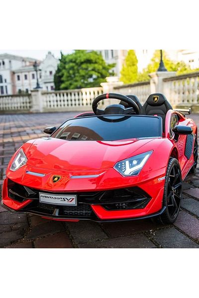AMRTOYS Lamborghini Aventador SVJ 12V electric car for children